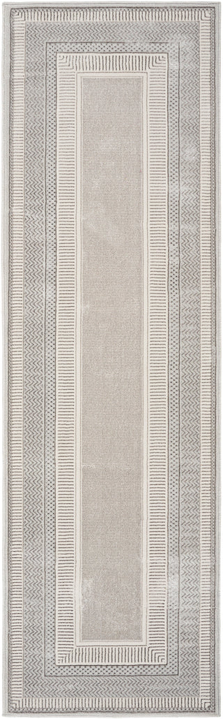 The Rug Corner Nourison Home Glitz GLZ07 SILVR Area Rugs  