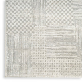 Nourison Home - Glitz Silver/Green Area Rug GLZ09