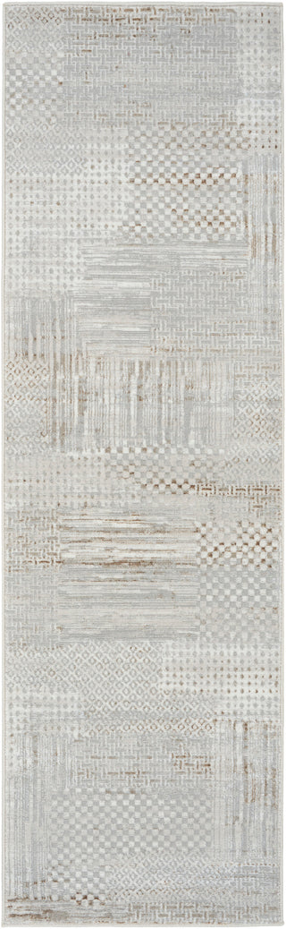 Nourison Home - Glitz Silver/Green Area Rug GLZ09