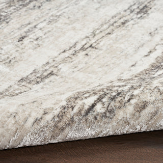 The Rug Corner Nourison Home Glitz GLZ10 CRMGY Area Rugs  