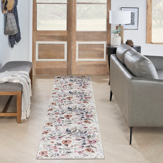 The Rug Corner Nourison Home Nourison Home - Nourison Washables Ivory/Pink Area Rug NWB01  