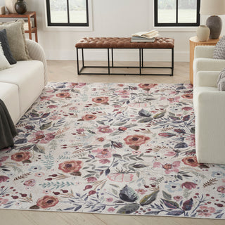 The Rug Corner Nourison Home Nourison Home - Nourison Washables Ivory/Pink Area Rug NWB01  