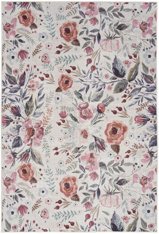 The Rug Corner Nourison Home Nourison Home - Nourison Washables Ivory/Pink Area Rug NWB01  