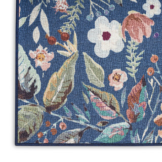 The Rug Corner Nourison Home Nourison Washables NWB01 NAVMT Area Rugs  