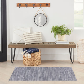 Nourison Home - Nourison Washables Grey Area Rug NWB03