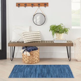 The Rug Corner Nourison Home Nourison Home - Nourison Washables Blue Area Rug NWB03  