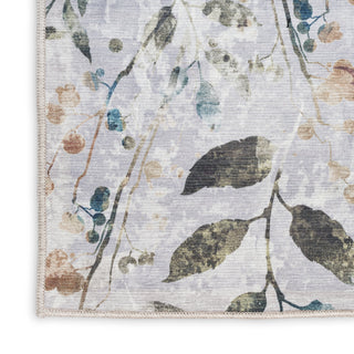 The Rug Corner Nourison Home Nourison Washables NWB05 GRYMT Area Rugs  