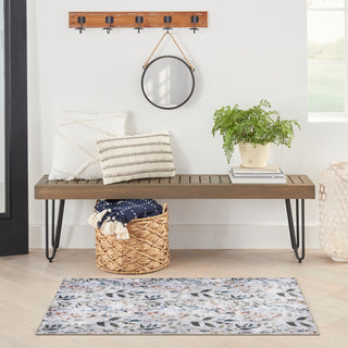The Rug Corner Nourison Home Nourison Washables NWB05 GRYMT Area Rugs  