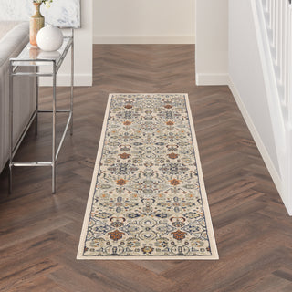 The Rug Corner Nourison Home Allur ALR03 BEIGE Area Rugs  