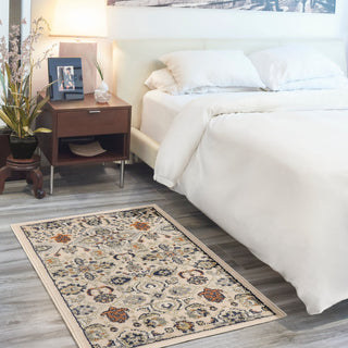 The Rug Corner Nourison Home Allur ALR03 BEIGE Area Rugs  