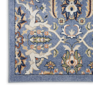 The Rug Corner Nourison Home Allur ALR03 LTBLU Area Rugs  