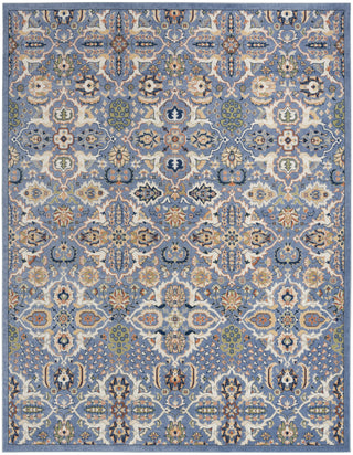 The Rug Corner Nourison Home Allur ALR03 LTBLU Area Rugs  