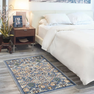 The Rug Corner Nourison Home Allur ALR03 GREY Area Rugs  
