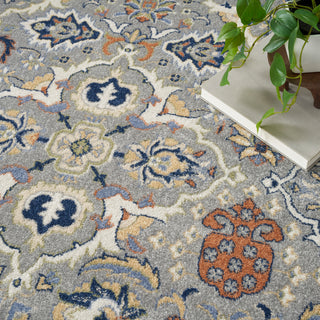 The Rug Corner Nourison Home Allur ALR03 GREY Area Rugs  