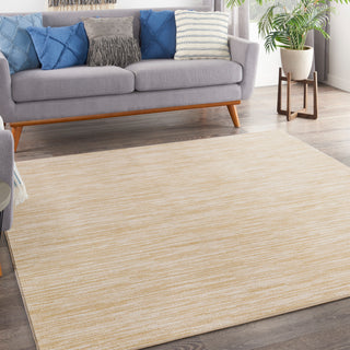 The Rug Corner Nourison Home Nourison Home - Nourison Essentials Ivory/Gold Area Rug NRE01  