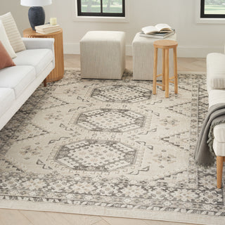 Nourison Home - Serenity Home Ivory/Green Area Rug SRH01