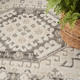 Nourison Home - Serenity Home Ivory/Green Area Rug SRH01