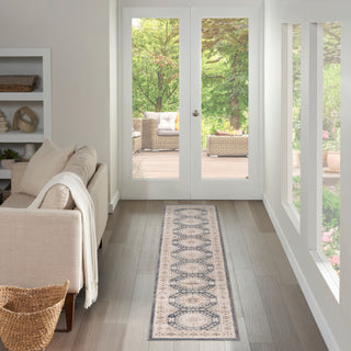 The Rug Corner Nourison Home Nourison Home - Serenity Home Ivory/Blue Area Rug SRH01  