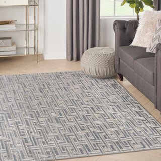 Nourison Home - Serenity Home Blue/Ivory Area Rug SRH04