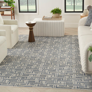 Nourison Home - Serenity Home Blue/Ivory Area Rug SRH04