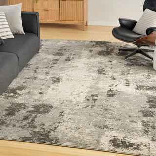 Nourison Home - Serenity Home Ivory/Green Area Rug SRH06