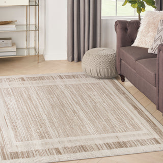 Nourison Home - Serenity Home Mocha/Ivory Area Rug SRH07