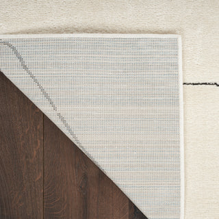 The Rug Corner Nourison Home Nourison Home - Modern Comfort Ivory/Black Area Rug MNC02  