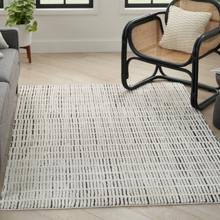 The Rug Corner Nourison Home Nourison Home - Modern Comfort Ivory/Black Area Rug MNC03  