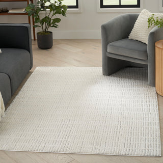 The Rug Corner Nourison Home Modern Comfort MNC03 IVGRY Area Rugs  
