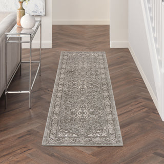 The Rug Corner Nourison Home Quarry QUA05 GREY Area Rugs  