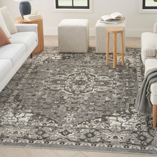 The Rug Corner Nourison Home Quarry QUA05 GREY Area Rugs  