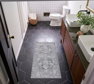 The Rug Corner Nourison Home New Concept Washables SR101 IVGRY Area Rugs  