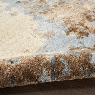 The Rug Corner Nourison Home Silk Shadows SHA23 BGEBL Area Rugs  