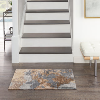 The Rug Corner Nourison Home Silk Shadows SHA23 BGEBL Area Rugs  