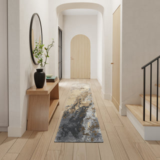 The Rug Corner Nourison Home Silk Shadows SHA23 BGEBL Area Rugs  