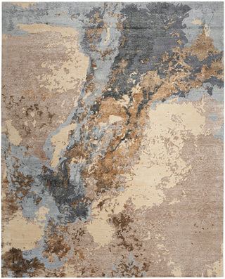 The Rug Corner Nourison Home Silk Shadows SHA23 BGEBL Area Rugs  
