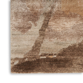 The Rug Corner Nourison Home Silk Shadows SHA24 BGSIL Area Rugs  