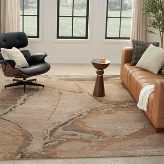 The Rug Corner Nourison Home Silk Shadows SHA24 BGSIL Area Rugs  
