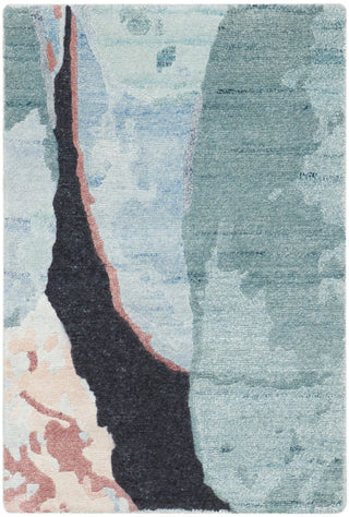 The Rug Corner Nourison Home Nourison Home - Silk Shadows Blue/Pink Area Rug SHA25  