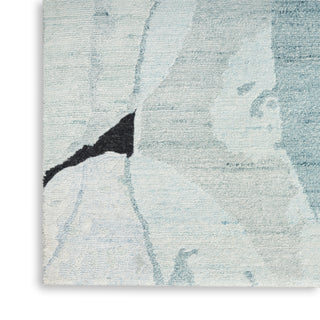 The Rug Corner Nourison Home Nourison Home - Silk Shadows Blue/Pink Area Rug SHA25  