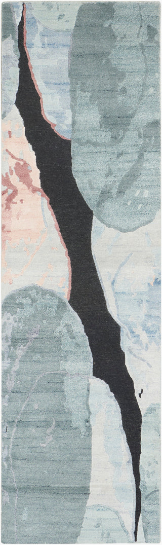 The Rug Corner Nourison Home Nourison Home - Silk Shadows Blue/Pink Area Rug SHA25  
