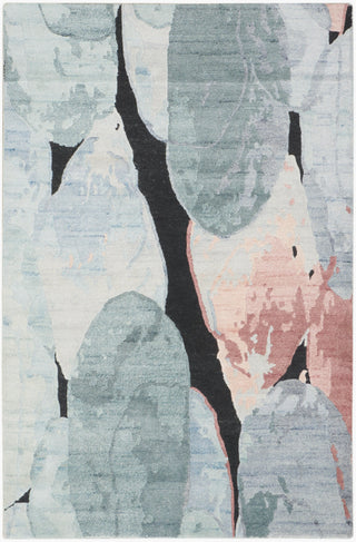 The Rug Corner Nourison Home Nourison Home - Silk Shadows Blue/Pink Area Rug SHA25  