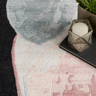 The Rug Corner Nourison Home Nourison Home - Silk Shadows Blue/Pink Area Rug SHA25  