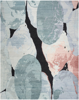 The Rug Corner Nourison Home Nourison Home - Silk Shadows Blue/Pink Area Rug SHA25  