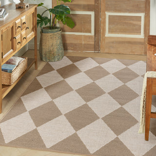 The Rug Corner Nourison Home Nourison Home - WAshable Modern Jute Natural/Ivory Area Rug MDJ01  