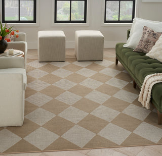 The Rug Corner Nourison Home Nourison Home - WAshable Modern Jute Natural/Ivory Area Rug MDJ01  