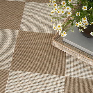 The Rug Corner Nourison Home Nourison Home - WAshable Modern Jute Natural/Ivory Area Rug MDJ02  