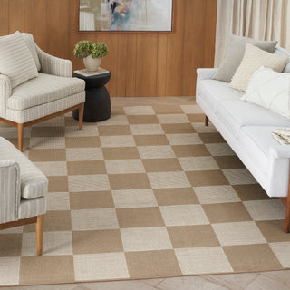 The Rug Corner Nourison Home Nourison Home - WAshable Modern Jute Natural/Ivory Area Rug MDJ02  