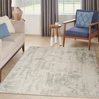 The Rug Corner Nourison Home Quarry QUA01 CRMGY Area Rugs  