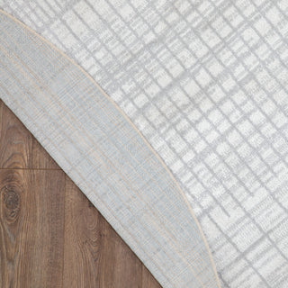 The Rug Corner Nourison Home Nourison Home - Astra Machine Washable Ivory/Blue Area Rug ASW03  